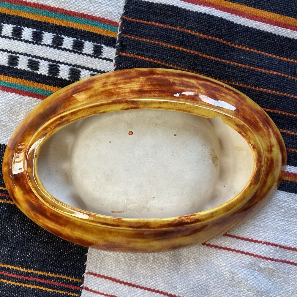 Vintage 1960’s Ashtray Set Of 3! Psychedelic. Boho. Glazed Pottery. Hippie. - Picture 6 of 11